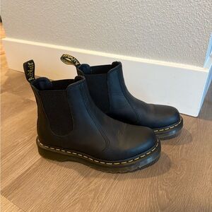Doc Marten black Chelsea boots